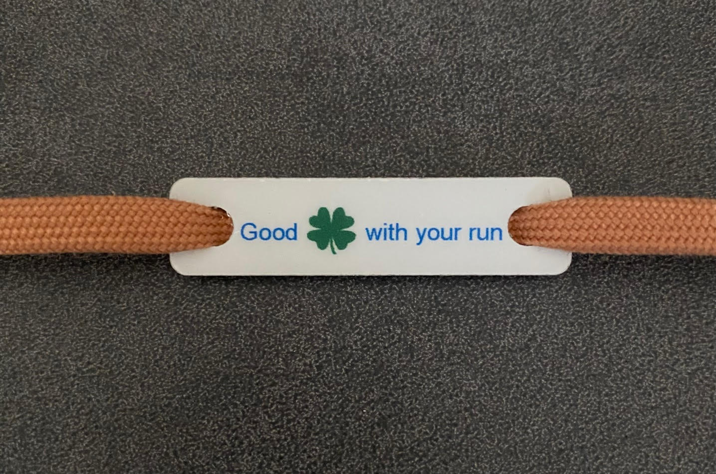 Good luck with your run